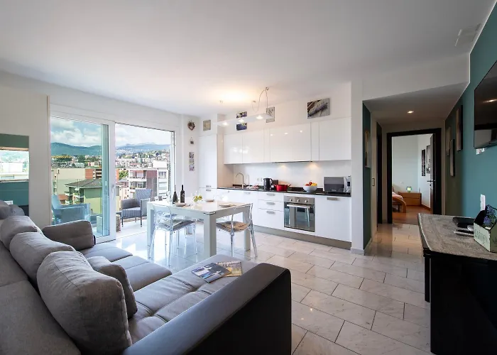 Panoramic Penthouse - Happy Lugano